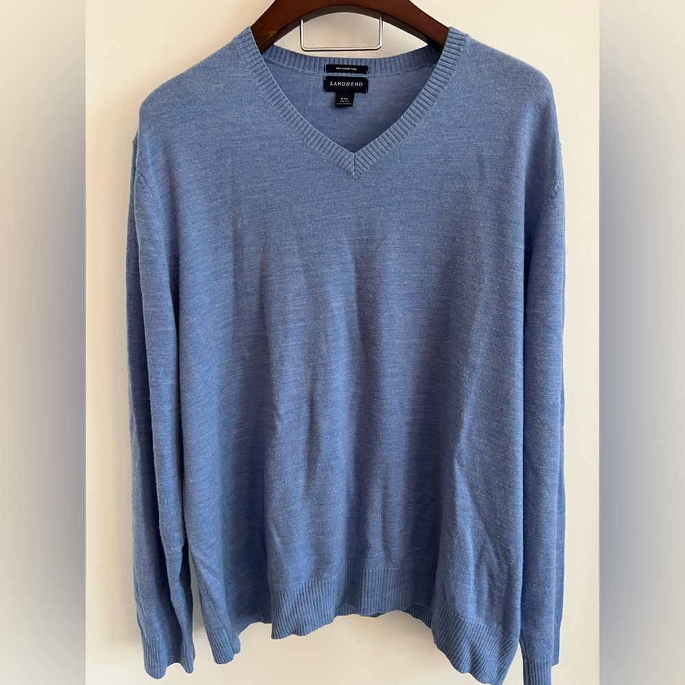 Lands End Vneck Sweater